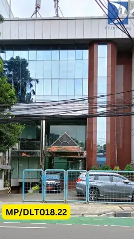 Dijual office building di Jl. RP Soeroso, Gondangdia, Menteng, Jakpus