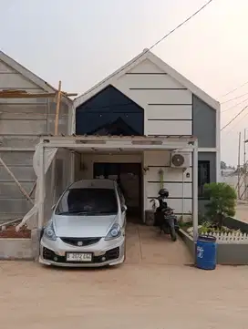 Rumah 1 lantai setengah termurah di depok