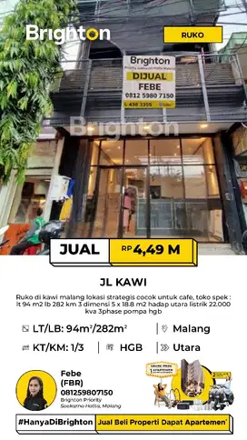 Ruko Di Kawi Malang