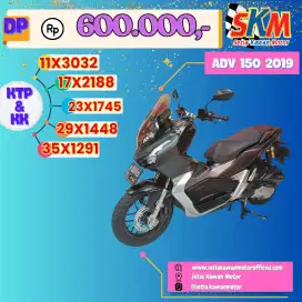 (serbu DP hanya 600 gess) adv 2019 cash credt