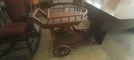 Kereta minum kayu jati