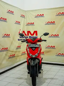 Honda Beat CBS Tahun 2021 warna merah hitam