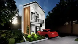 rumah 2 alexander village cluster minimalis