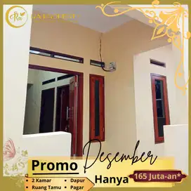 Hanya di Desember hunian 2 kamar siap huni mulai dari 165 jutaan
