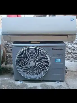 AC panasonic 1/2 pk r 32 full original no servisan