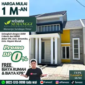 Wisata Semanggi Mangrove, Rumah minimalis, jual rumah surabaya, 1 lt