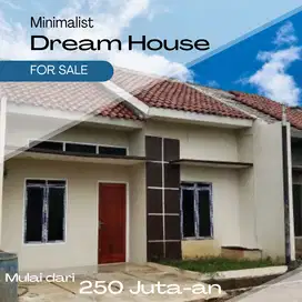 Rumah idaman 2 kamar desain cantik dilokasi strategis hanya 250 jutaan