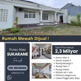 Dijual Rumah Mewah Sukarame Bandar Lampung