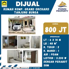 DIJUAL RUMAH CUMA 800 JUTAAN DI TANJUNG BUNGA INCLUDE FURNISH