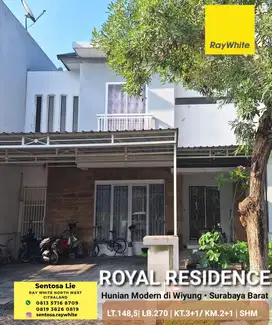 MURAH LUAS Rumah Royal Residence, Citraland , Pakuwon , Wisata Bukit M