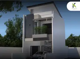 DIJUAL RUMAH 2LANTAI PONDOK GEDE TMII