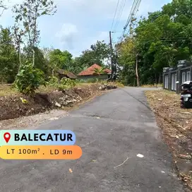 Tanah Jogja 3 Menit Dari SPBU Balecatur SHM Pekarangan