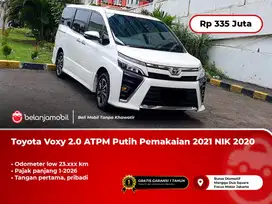 [ LOW KM ] Toyota Voxy 2.0 ATPM Putih 2020/2021