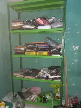 Rak besi 5 susun kondisi masih bagus