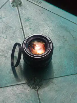 Lensa EBC Fujinon 50mm f1.4 mount m42 semua kamera