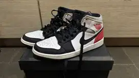 NIKE AIR JORDAN 1 MID SE RED BLACK TOE UNION