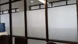 Kaca Film Kantor Sticker sunblasting stiker kacafilm gedung panggilan