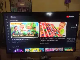 Tv smart digital 55inc Samsung normal ,minus layar lihat foto