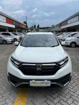 Crv 1.5 turbo prestige sensing 2021 putih record antik
