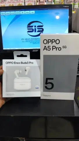 Oppo A5 pro5G 8/256.free Enco Bunds3 pro.
