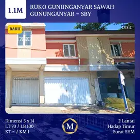 Ruko Gununganyar Sawah Surabaya BARU