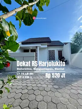 Rumah baru dekat rs Harjolukito dan paskhas
