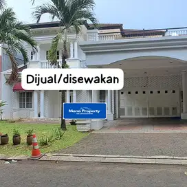 Rumah Luas Mewah Full Furnished Dijual/Disewakan Kota Wisata Cibubur