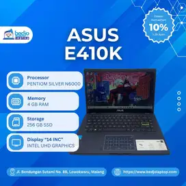 LAPTOP ASUS E410K TERCANGGIH DI MALANG!
