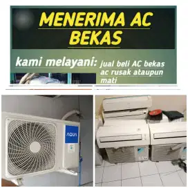 Terima ac bekas rusak