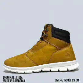 Sepatu Boots Pria Kulit Timberland Graydon Chukka Original Size 45