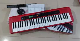 Casio CTS200 Merah Lengkap Mulus