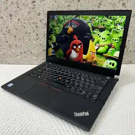 Lenovo Thinkpad T470 i5 Gen 6 Ram 8 ssd 256 siap pakai batrai bagus