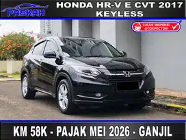 PAJAK=1TAHUN ac digital Km=58k Bunga=5% GanjiL Honda HRV E 2017