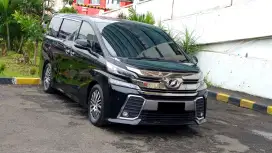 TOYOTA VELLFIRE ZG ALLES AT HITAM 2017 LOW KM
