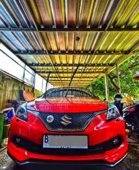 Baleno Hatchback Red 2017 Cash