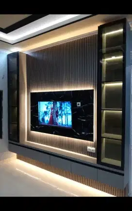 JASA PEMBUATAN INTERIOR RUMAH ( kitchenset,bekdrop tv,DLL)