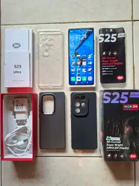 Itel S25 Ultra Black 16/256 Fullset Mulus (baru 2 bulan)