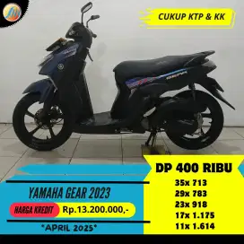 DP CUMA 400RIBU YAMAHA GEAR 2023 ANGSURAN SANGAT RINGAN FREE SERVIS