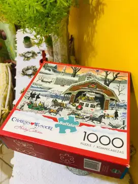 Puzzle Buffalo edisi Christmas
Holiday (1000pcs)
by Charles•Wysocki