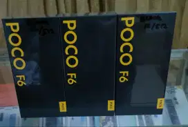 New Poco F6 5G Ram 12/512 GB Garansi Resmi 1 Tahun