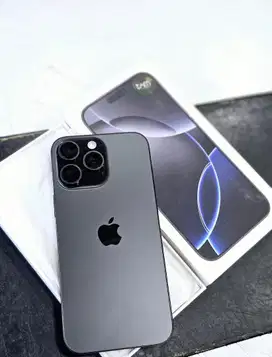 iPhone 16 Promax 256 gb iBox bh 100% 17 hari pakai garansi aktif super