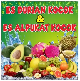 Pegawai alpukat kocok sepeda gowes