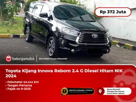 [ TANGAN PERTAMA ] Toyota Kijang Innova Reborn 2.4 G Hitam 2024/2025