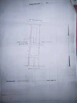 AUD47 Dijual Tanah Pandegiling luas 745 m²