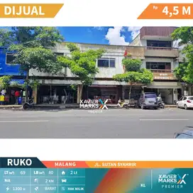 Dijual Ruko Strategis Murah Di Sutan Syahrir Klojen Malang
