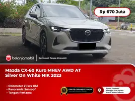 [ FULLSPEC ] Mazda CX60 CX-60 Kuro MHEV AWD AT Silver 2023/2024
