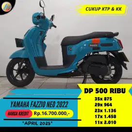 YAMAHA FAZZIO NEO 2022 KREDIT DP CUMA 500RIBU ANGSURAN SANGAT RINGAN