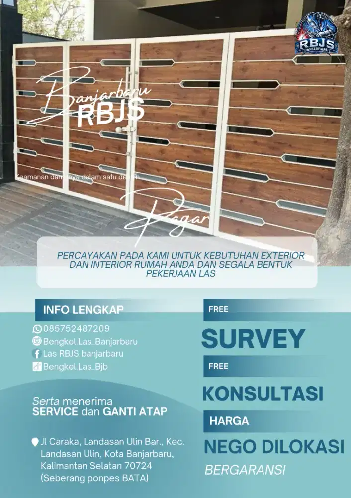 PAGAR ESTHETIC BERKUALITAS