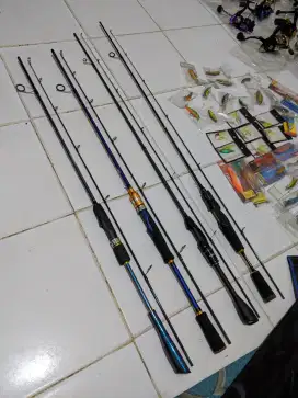 Joran Casting Carbon solid 1.80 Meter 7-15LB BARU Mewah murah
