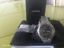 JUAL SANTAI Jam Tangan Casio Wave Chapter seri WVA-M640D-2A2JF